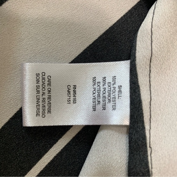 Calvin Klein size Small striped button down - Picture 3 of 5